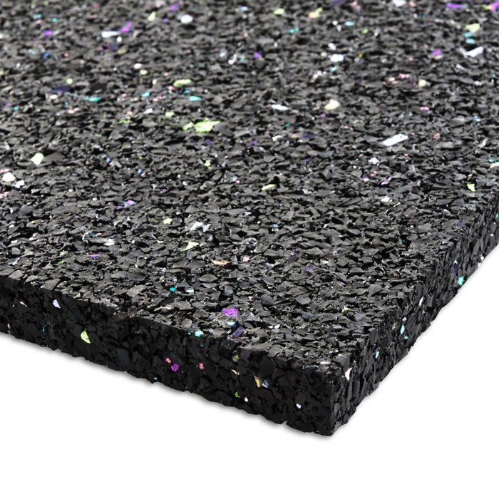 2 Tapis De Protection Ronds En Caoutchouc Pour Évier/Tiroirs - Antidérapants Noir