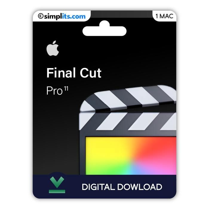 Final Cut Pro 11 (Mac) – Activation Perpétuelle – À télécharger – 1 Mac – Non compatible Windows