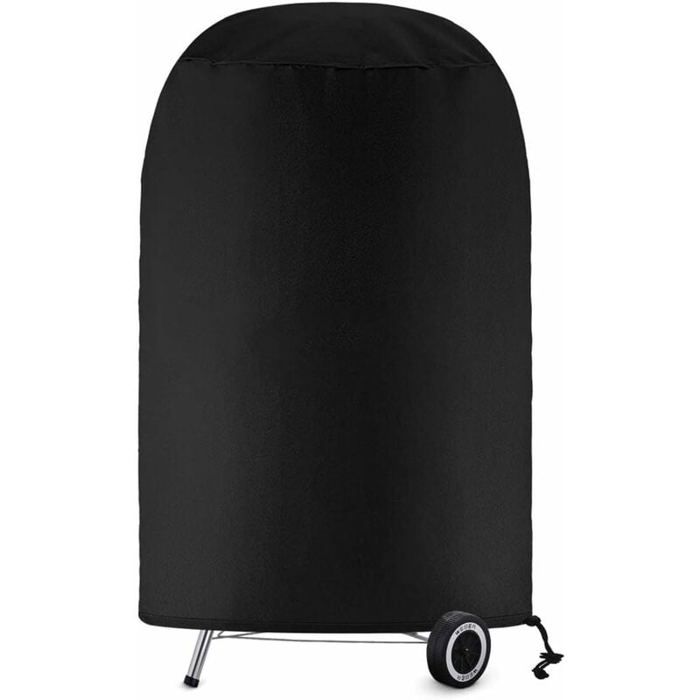Housse de Protection Barbecue Bâche Barbecue Ronde Housse Bâche de Protection BBQ Couverture Étanche Anti UV 70 x 70cm