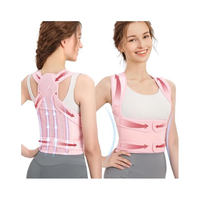 Correcteur de Posture Dos Dos posture Correction Ceinture Correcteur Dos Droit Femme Scoliose Redresseur Ceinture de soutien S