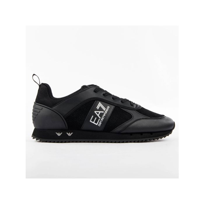 EA7 Basket EA7 Homme Evolution Suede Noir Synthétique
