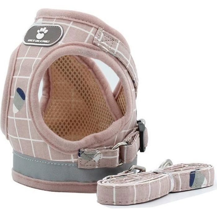 Comparer les prix de Harnais de chien - Keeper - Gilet collier - Réfléchissant - Taille M - Rose