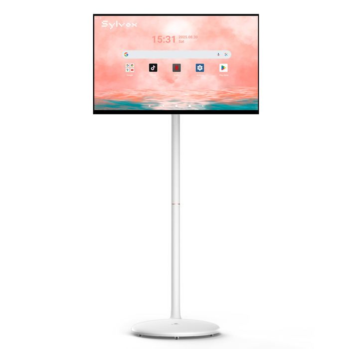 TV tactile portable SYLVOX Rolling TV 27 Écran rotatif 68 cm Full HD 1080p Batterie 10000 mAh