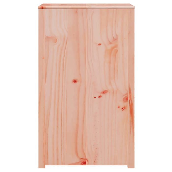 Moderne Placard/Armoire de cuisine SWEETY Meuble bas de rangement Marron 55x55x92 cm douglas massif BB2379
