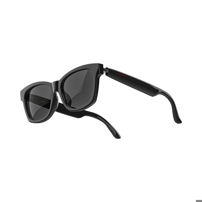 Lunettes de soleil intelligentes sans fil - RNCYN - E13-V - Noir - Réponse à lappel téléphonique - Sport extérieur Lunettes de soleil intelligentes sans fil - RNCYN - E13-V - Noir - Réponse à lappel téléphonique - Sport extérieur