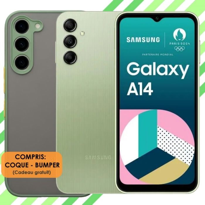 SAMSUNG Galaxy A14 4G 64 Go vert