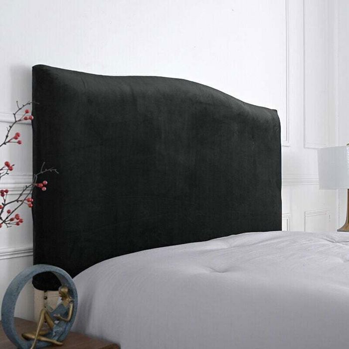 Housse de tête de lit élastique adaptée aux têtes de lit de 140 à 170 cm de hauteur taille 150 cm confortable respirante