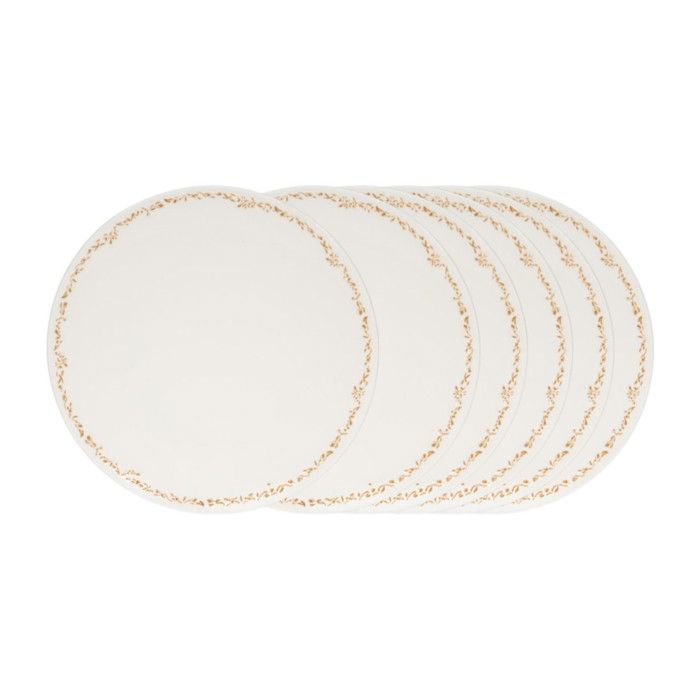 Assiette plate Ophélia 27 cm (lot de 6) - Table Passion