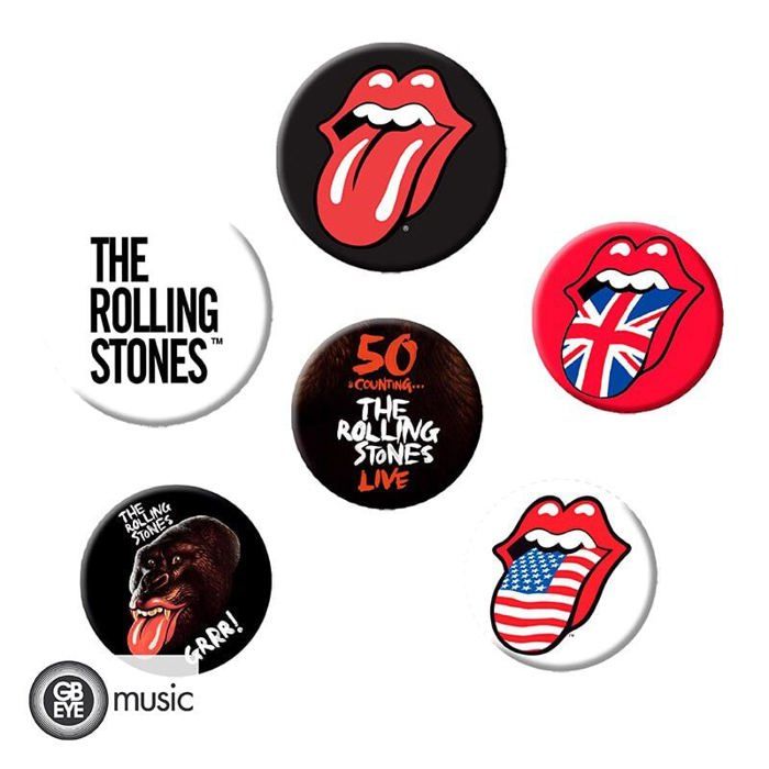 Plaque Murale Métal 20x30cm – Rolling Stones, Rock, Design Rétro, Neuve