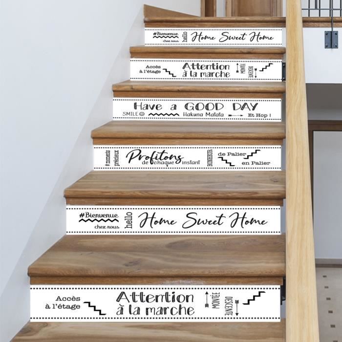 Lot De 4 Stickers Contremarche A Motifs Home Sweet Home Dimensions 1m X 15 Cm Cdiscount Maison Lot De 4 Stickers Contremarche A Motifs Home Sweet Home Dimensions 1m X 15 Cm Cdiscount Maison