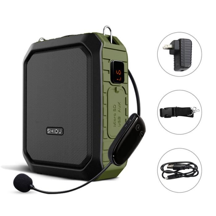 Amplificateur De Voix Mini Ampli Vocal Haut-parleur