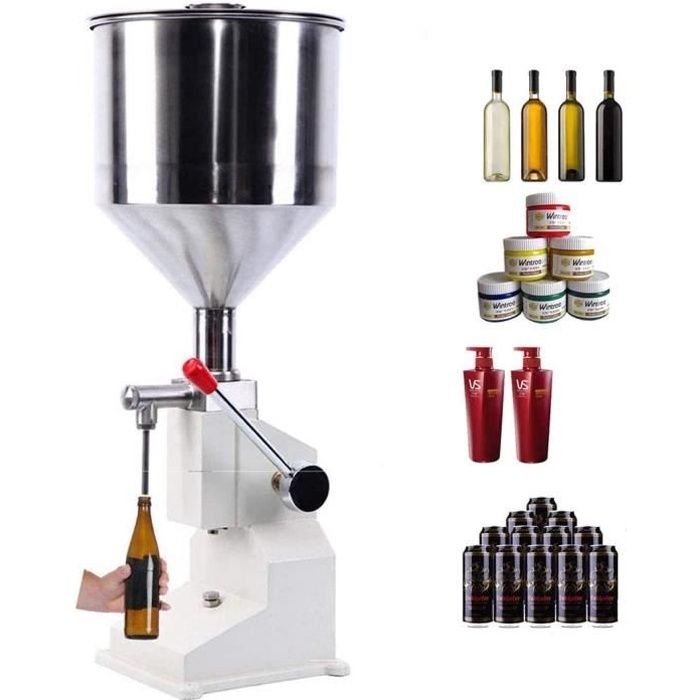 Machine de Remplissage Liquide Manuelle - VEVOR - 10 kg - 5 - 50 ml  Pratique Shampooing Crème - Cdiscount Auto
