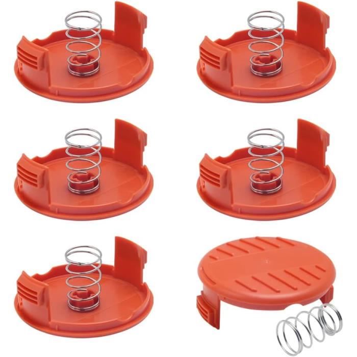 6 Pièces Capuchon De Bobine De Rechange,Couvercles De Capuchon De