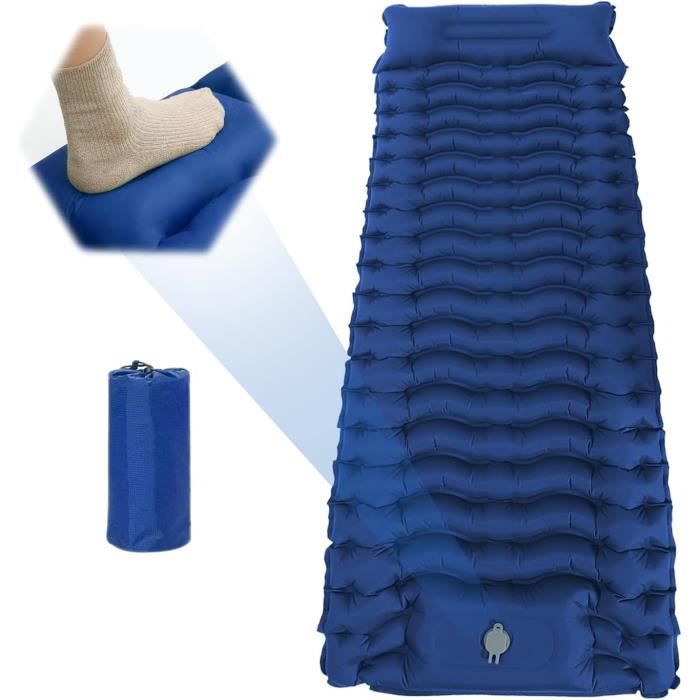 Naturehike Matelas De Camping Auto-Gonflant 5cm - Pour 2 Personnes, Léger Et Portable Pour Randonnée
