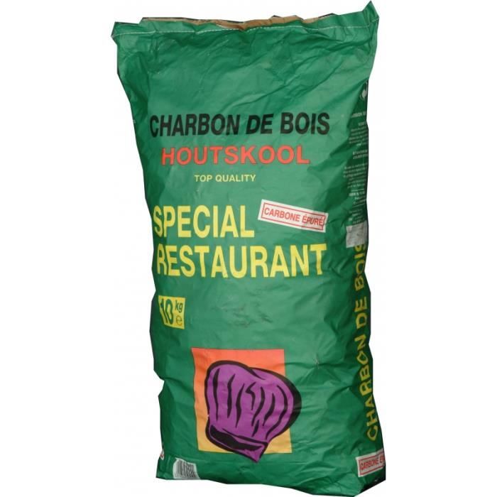 Acheter Charbon de bois qualité restaurant - 10kg en ligne