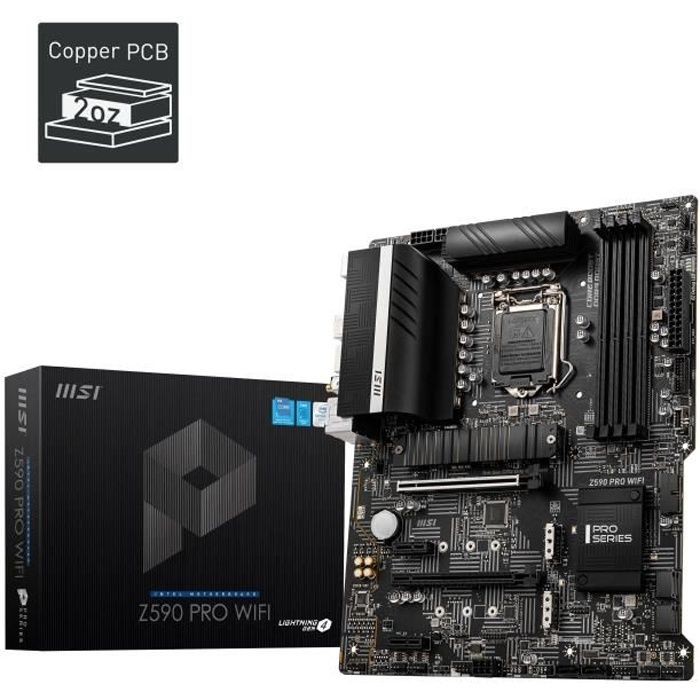 MSI – Carte mère Z590 PRO WIFI