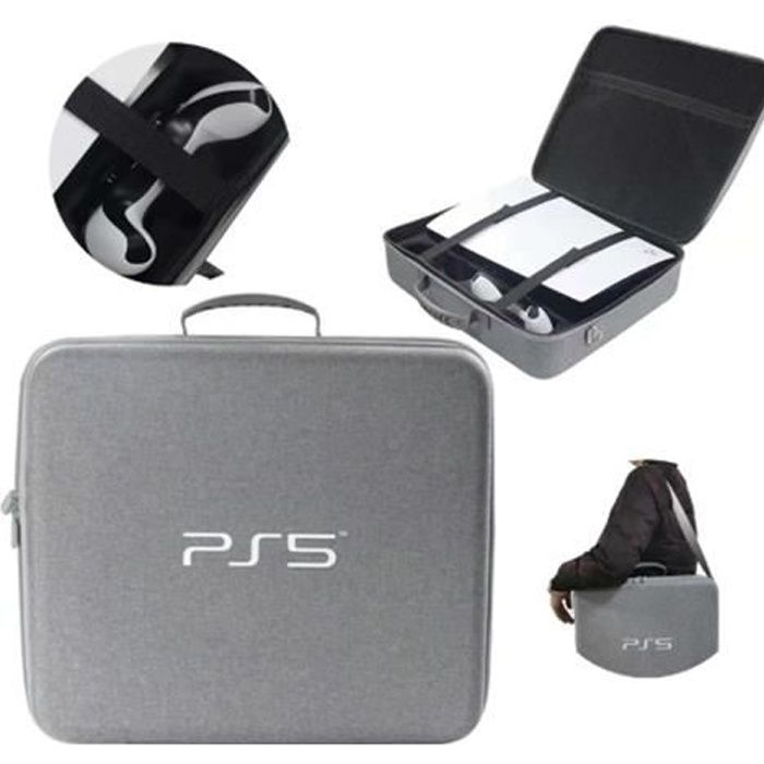 Sac de transport - PS5 - Housse Gamebag - Protection intérieure - Poignée réglable - Mixte