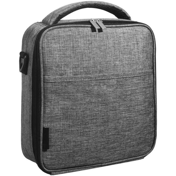 E-ANIS Sac Isothere Repas De Pique-Nique Adulte, Enfant, Pliable, Sac Isolant Réglable,pour