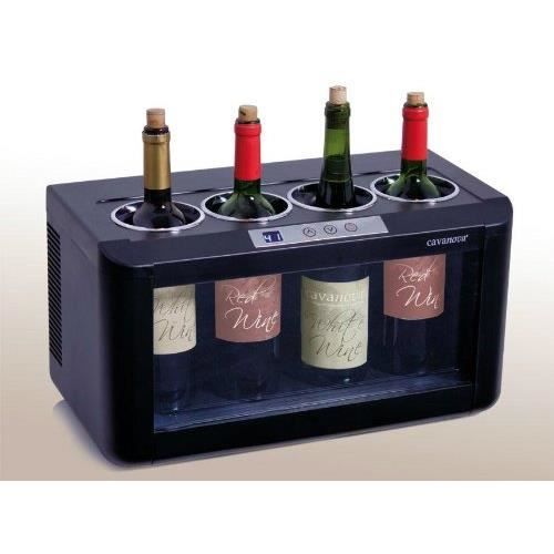 Mini-réfrigérateur - Cavanova OW004 - Noir - 8 Litres - Pose libre - Froid statique