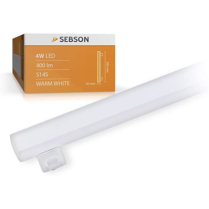 ECLAIRAGE NEON LED SEBSON® Ampoule LED S14S 30cm, 4W (remplace 35W