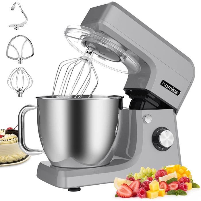 Homlee Robot Patissier 1800W Professionnel Robot Ptrin. Robot ...