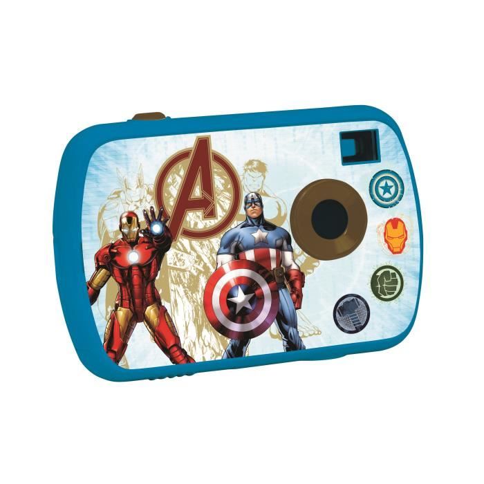 LEXIBOOK AVENGERS Appareil Photo Numérique Enfant 1,3 Mega Pixels