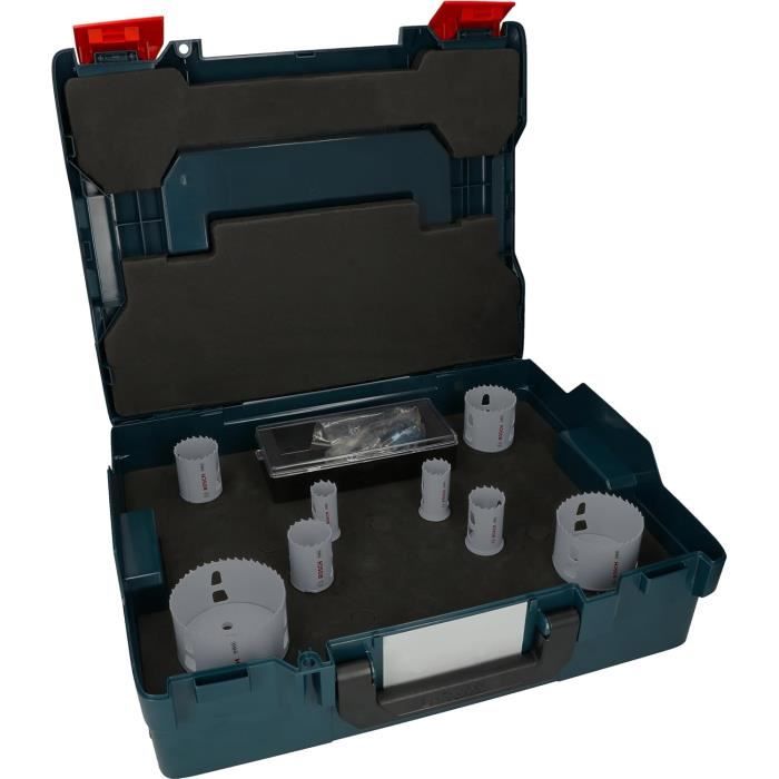 Coffret de scies trépans Bosch PRO Material 8 pièces Ø 20 à 114 mm Power Change Plus - vue 2