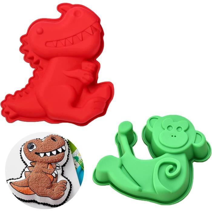 Moule à Gelée JELL-O Dinosaures - Moule De Collection En Plastique