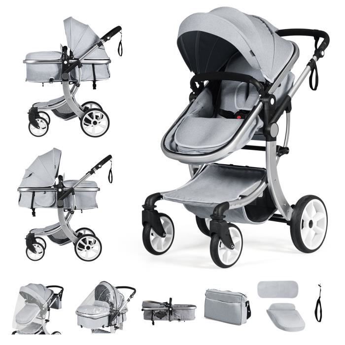 Housse de poignée en cuir pour poussette de bébé, pour Chicco, meilleur ami, manchon pare-chocs, housse de protection pour barre, accessoires de landau  1501
