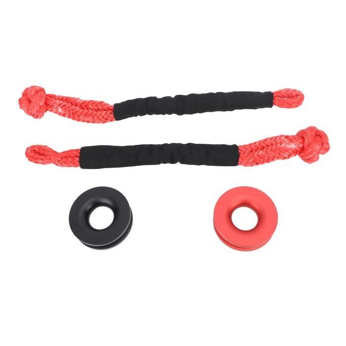 Qqmora Anneau De Récupération D'arraché De Treuil Poulie De Rétention