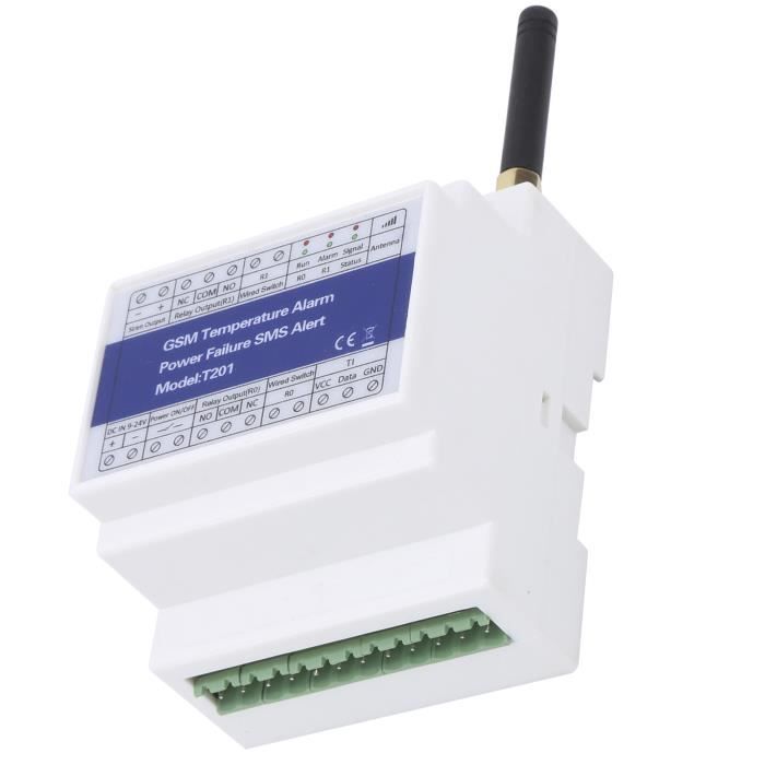 DÉTECTEUR DE TEMPÉRATURE Et D'humidité Compatible WiFi Pour La Sécurité