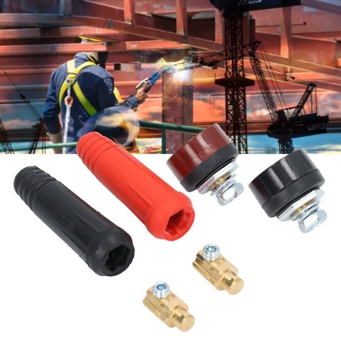 Jeu De Connecteurs Rapides Pour Câble De Soudure 10-25 Mm2 - Style Européen, Robuste Et Pratique