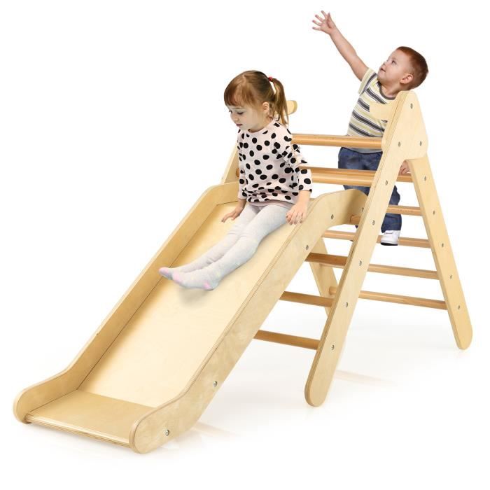 MAMOI riangle d'escalade maxi moderne pour enfants, Triangle d'escalade  maxi pour tout-petits en bois naturel - Cdiscount Jeux - Jouets