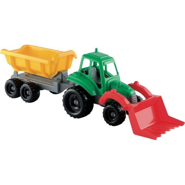 Tracteur de fermier avec remorque et pelle - ECOIFFIER - dès 18 mois - Made in France