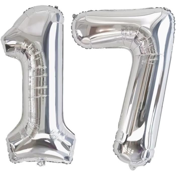 Ballon M.CHIFFRE 9 ARGENT H / S  Code de produit : 27989 main image 1
