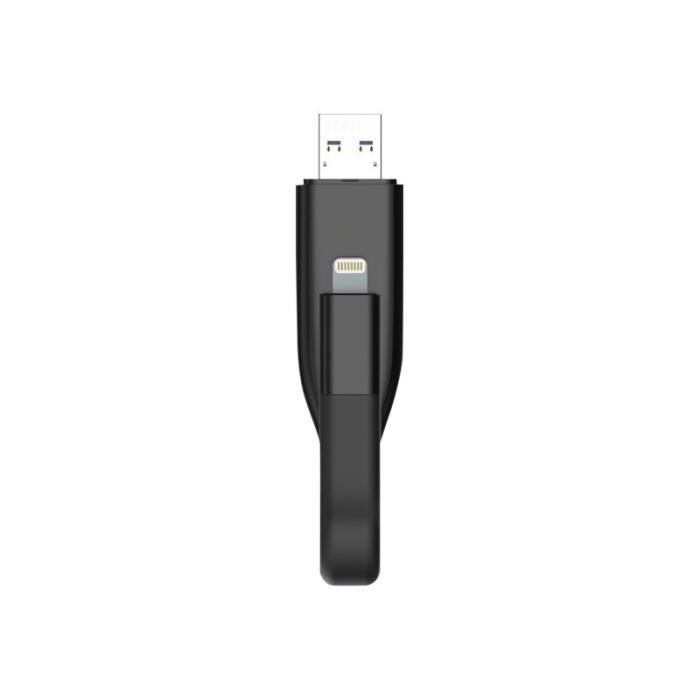 Emtec iCOBRA2 lecteur USB flash USB Type A / Lightning 3.2 Gen 1 3.1 Gen 1 Neuf - vue 4