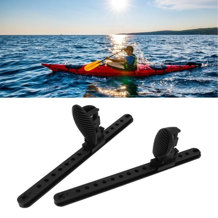 2 Pièces Pédales De Repose-pieds De Kayak Réglables