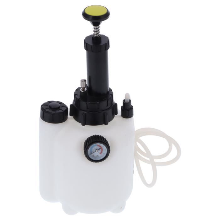 Kit Extracteur De Fluide 1,5L - Pompe De Transfert D'Huile Et Liquides Pour Voiture Avec Connecteurs Universels