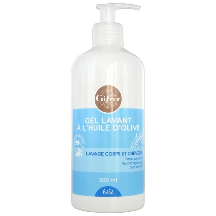 Bebe Gifrer Gel Lavant A L Huile D Olive 500 Ml Cdiscount Puericulture Eveil Bebe