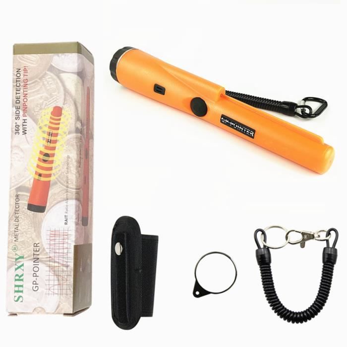 Orange Pinpoint STRUCTURE,Gp-orange Pinpoint GPII-Détecteur de métaux avec bracelet ...