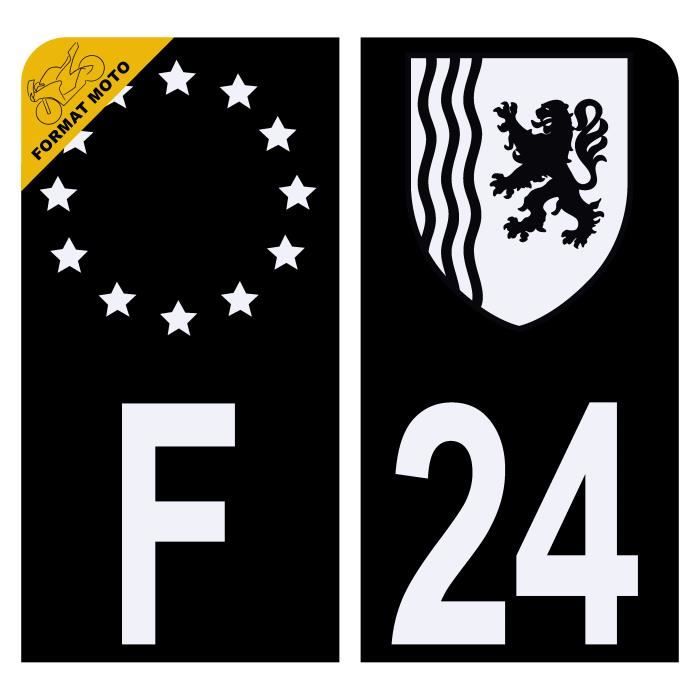 Plaque Immatriculation Moto Fond Logo Harley Davidson | Plaque Immat