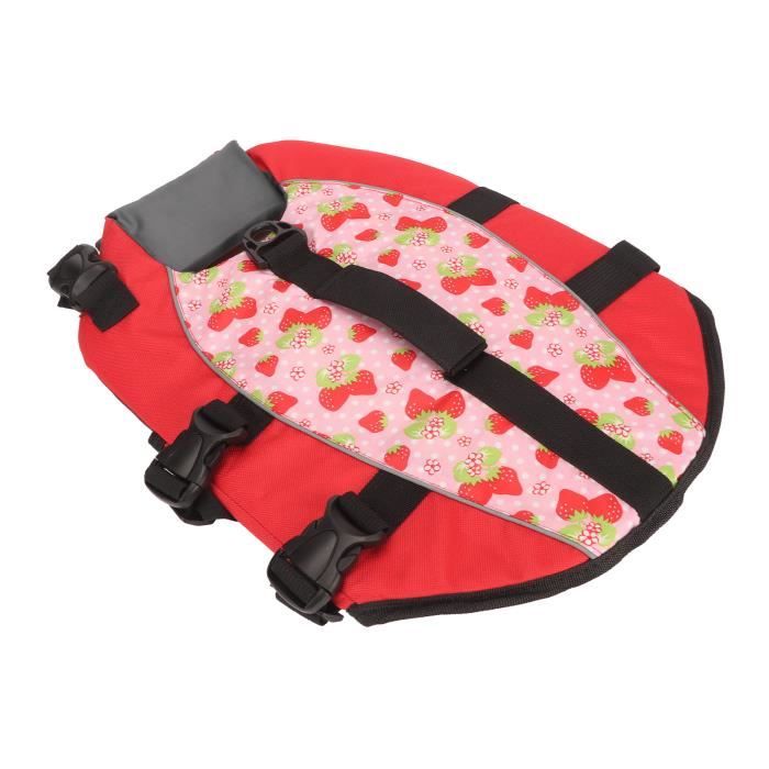 Gilet De Sauvetage Pour Chien - Taille XXS à L - Tissu Oxford Respirant - Poignée Et Boucle Rapide - Pour Bateau, Piscine