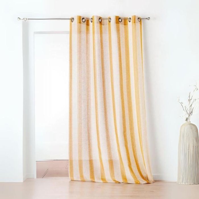 Grand Hamac Rijoka 200x140cm Vert Rayé - 1 Personne Avec Crochets, Corde Et Sac
