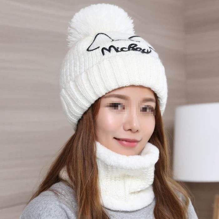 bonnet femme cache cache