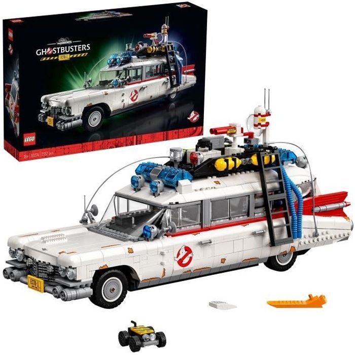 LEGO® Icons 10274 ECTO-1 SOS Fantômes, Construction, Cadillac LEGO, Voiture Ghostbusters Afterlife, 