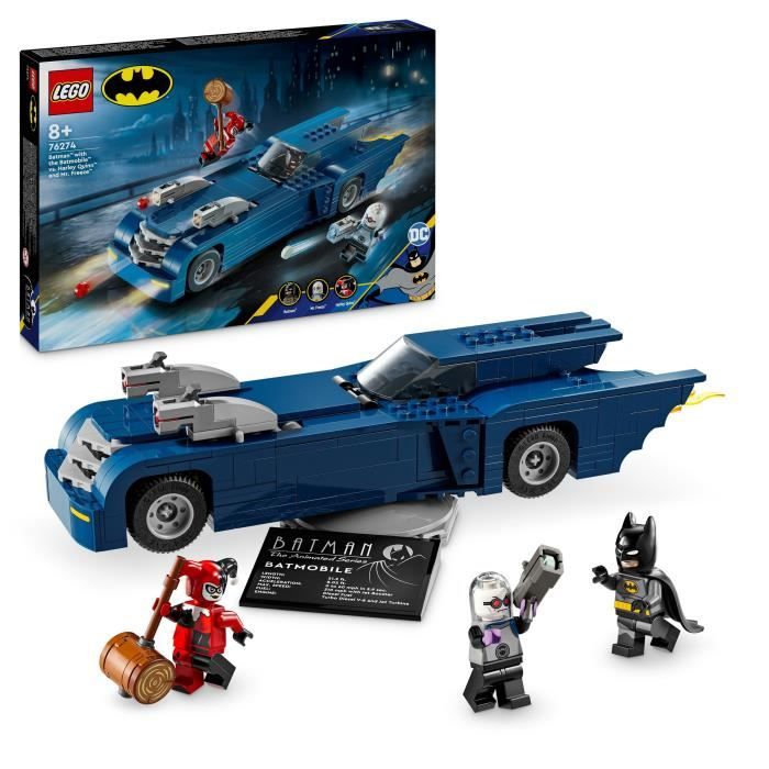 Lego Super Heroes Batman? Avec La Batmobile? Contre Harley Quinn? Et Mr. Freeze? 76274 Lego La Boîte - vue 5