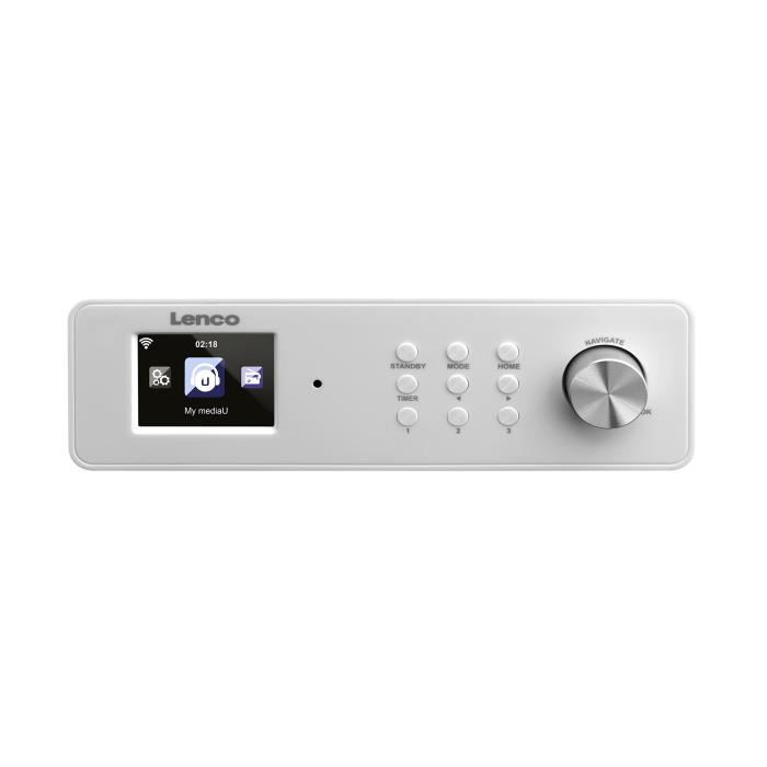 Lenco KCR-2014 Radio Portable Blanc