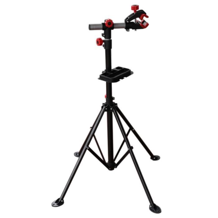 VEVOR Support de Réparation de Vélo, Support de Réparation de Vélo en Acier Robuste de 80 lbs, Support de Travail d'Entretien de Vélo à Hauteur Réglable avec Plateau à Outils Magnétique et VEVOR Support de Réparation de Vélo, Support de Réparation de Vélo en Acier Robuste de 80 lbs, Support de Travail d'Entretien de Vélo à Hauteur Réglable avec Plateau à Outils Magnétique et