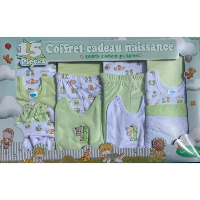 Cadeau Bebe Naissance 15 Pieces Ensemble Naissance 0 3 Mois Garcons Ou Filles Nouveaux Nes Ou Cadeau Pour La Fete Prenatale Vert Cdiscount Puericulture Eveil Bebe Cadeau Bebe Naissance 15 Pieces Ensemble Naissance 0 3 Mois Garcons Ou Filles Nouveaux Nes Ou Cadeau Pour La Fete Prenatale Vert Cdiscount Puericulture Eveil Bebe