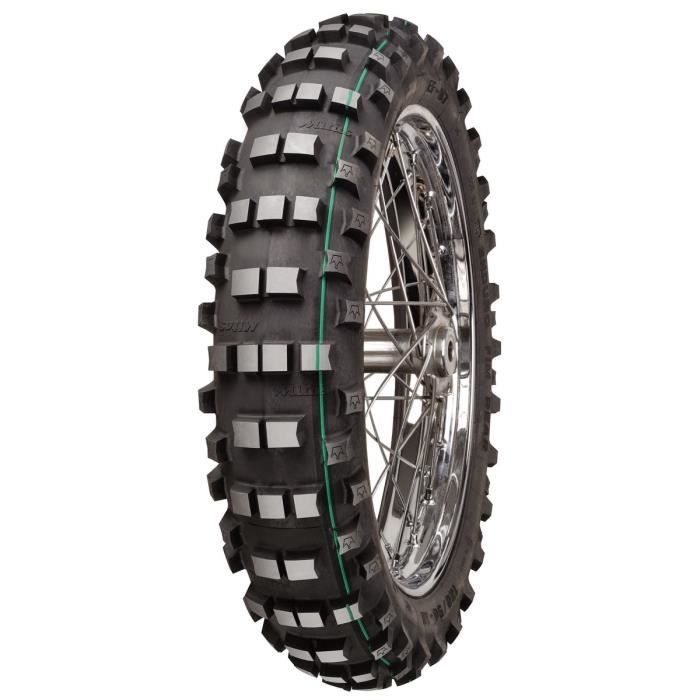 MITAS140/80-18 70R EF-07 TT Super Light Bande Verte Pneu Extreme Enduro FIM